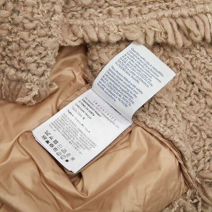 Moncler Down Jacket Cles Cardigan S Not Released in Japan Color Beige Nylon — view 7