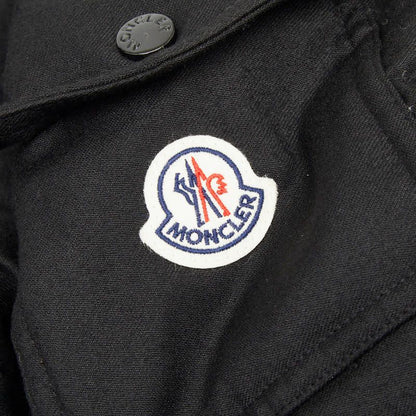 Moncler Montgenevre Down Jacket 3 Black Wool Nylon Feather — view 3