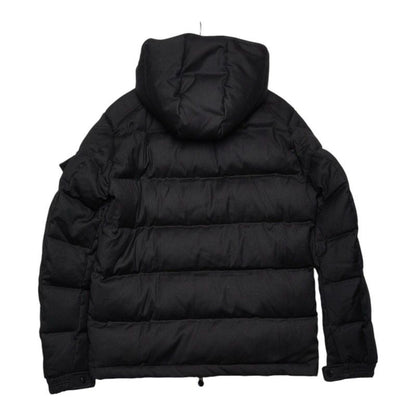 Moncler Montgenevre Down Jacket 3 Black Wool Nylon Feather — view 2