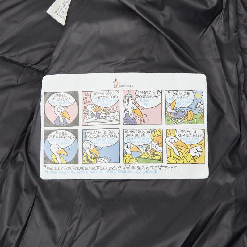 Moncler Montgenevre Down Jacket 3 Black Wool Nylon Feather — view 6