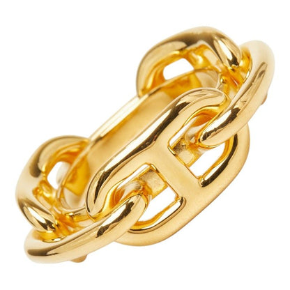 Hermes Chaine D'ancre Legate Scarf Ring Gold Plated — view 4