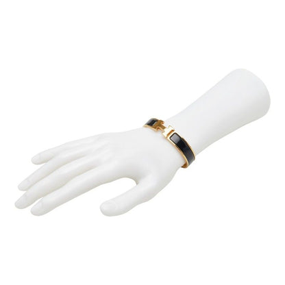 Hermes Click PM Bangle Gold Black Plated 1- Bracelet — view 7