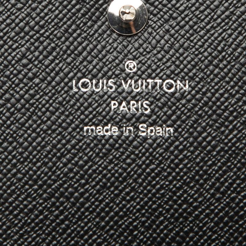 Louis Vuitton Epi Envelope Carte de Visite Card Case Noir Black Leather — view 5
