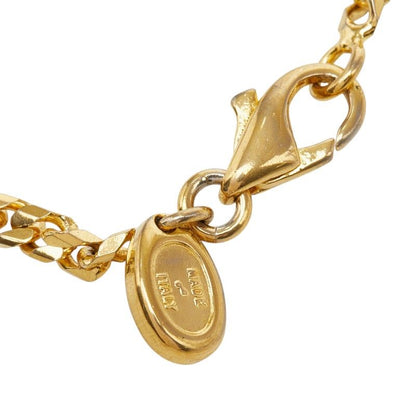 Celine Carriage Motif Vintage Necklace Gold Plated — view 4
