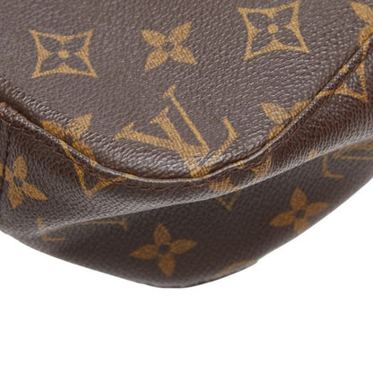 Louis Vuitton Monogram Spontini 2-Way Shoulder Bag Brown Leather — view 7
