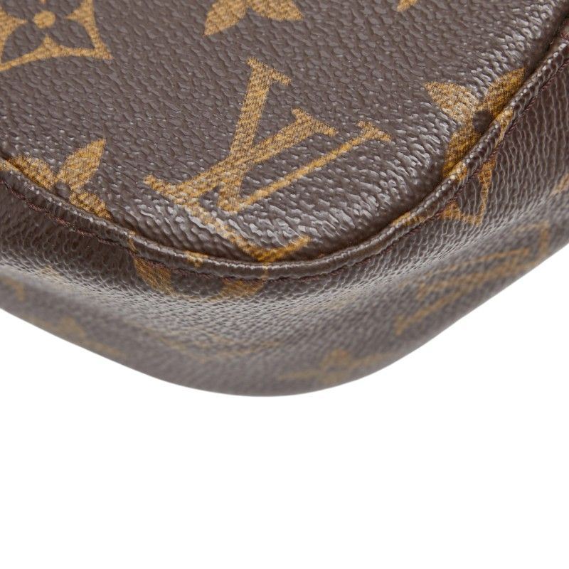 Louis Vuitton Monogram Spontini 2-Way Shoulder Bag Brown Leather — view 5