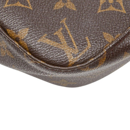 Louis Vuitton Monogram Spontini 2-Way Shoulder Bag Brown Leather — view 4