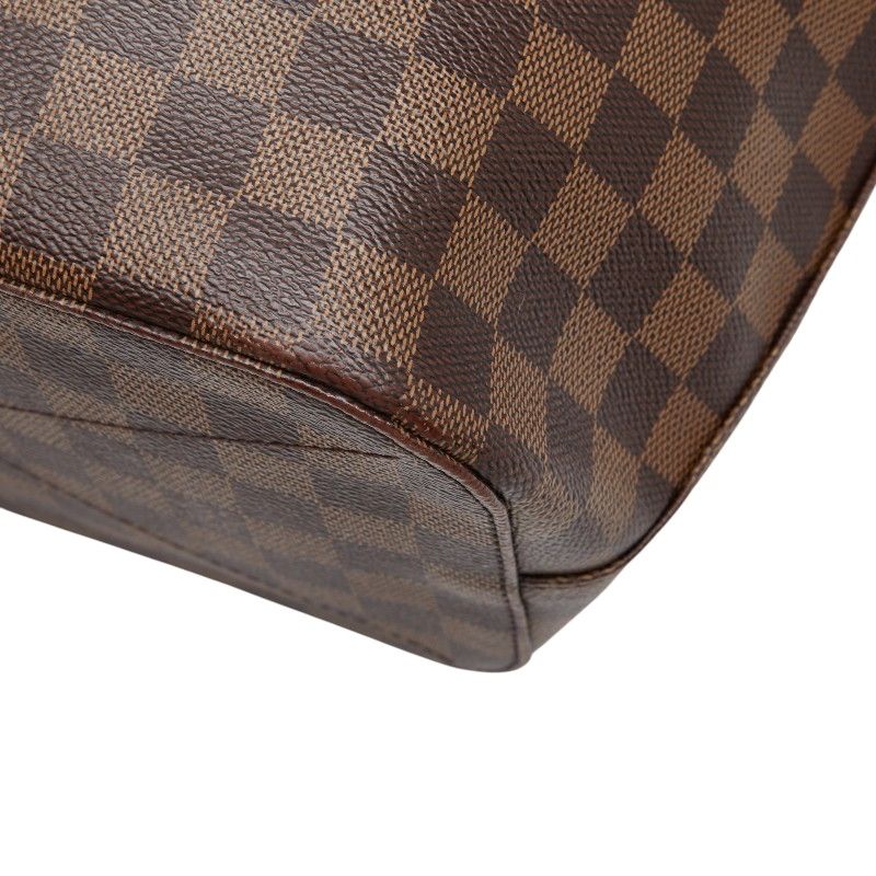 Louis Vuitton Damier Sienna PM 2-Way Shoulder Bag Brown Leather — view 6