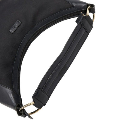 Gucci GG Crystal Shoulder Bag Black Leather — view 4