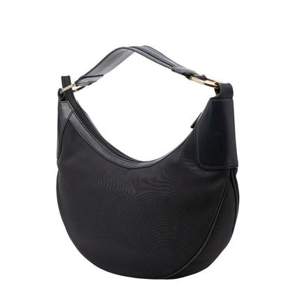 Gucci GG Crystal Shoulder Bag Black Leather — view 2