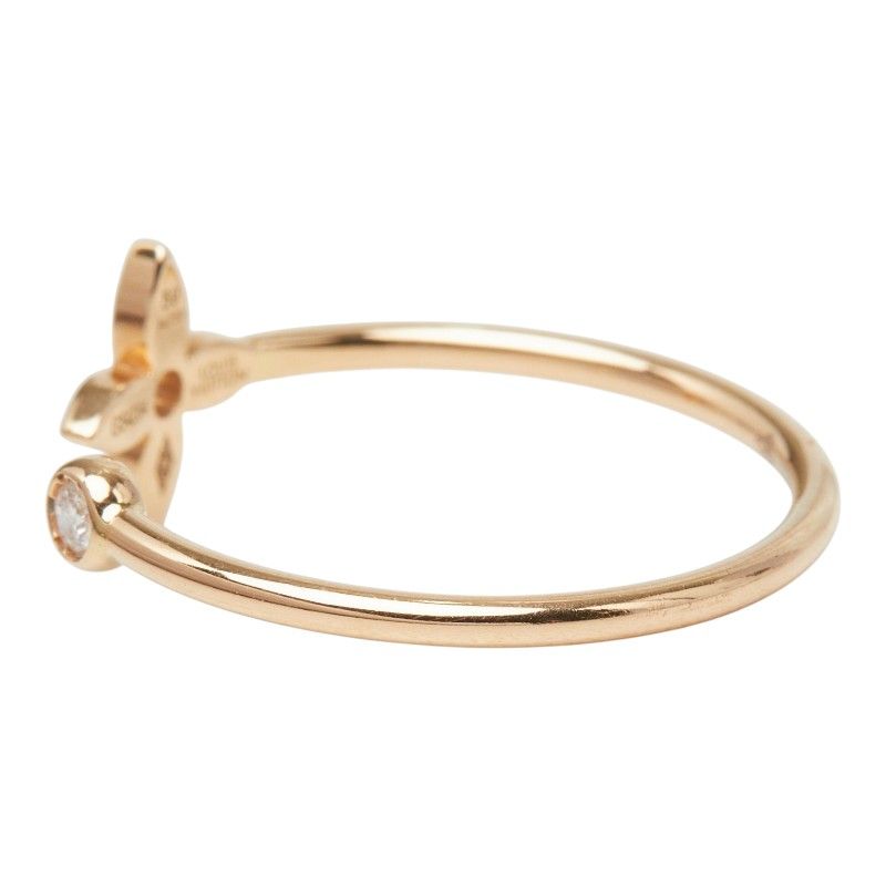 Louis Vuitton Monogram Idylle Ring Diamond 59 18k Pink Gold — view 3