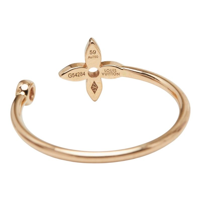 Louis Vuitton Monogram Idylle Ring Diamond 59 18k Pink Gold — view 6