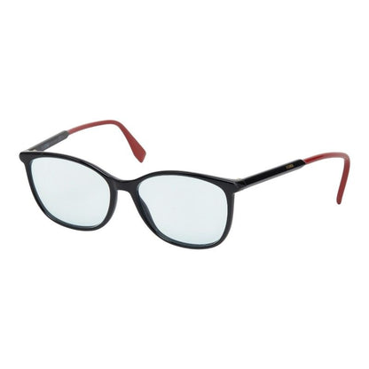 Fendi Logo Sunglasses Black Red Blue Acetate Su 1- Eyewear