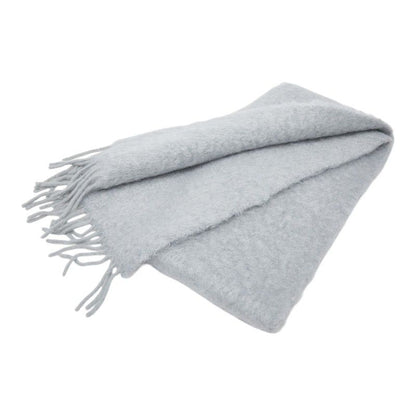 Loewe Anagram Mafra Gray le Nylon Mohair Su 1 Scarf — view 2