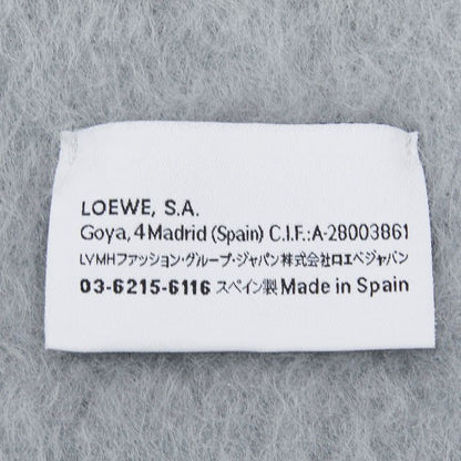 Loewe Anagram Mafra Gray le Nylon Mohair Su 1 Scarf — view 4