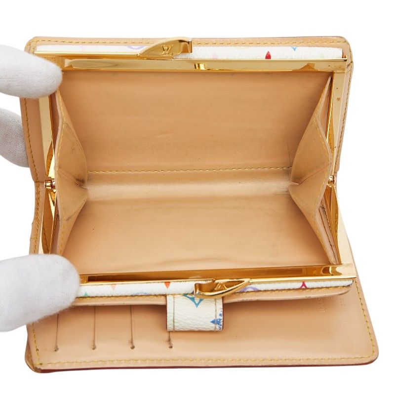 Louis Vuitton Multicolor Porto Monet Bie Viennois Bifold Wallet Multi Leather — view 6