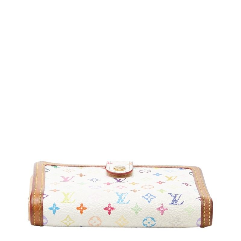 Louis Vuitton Multicolor Porto Monet Bie Viennois Bifold Wallet Multi Leather — view 3