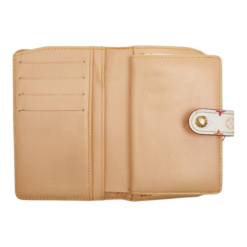 Louis Vuitton Multicolor Porto Monet Bie Viennois Bifold Wallet Multi Leather — view 9