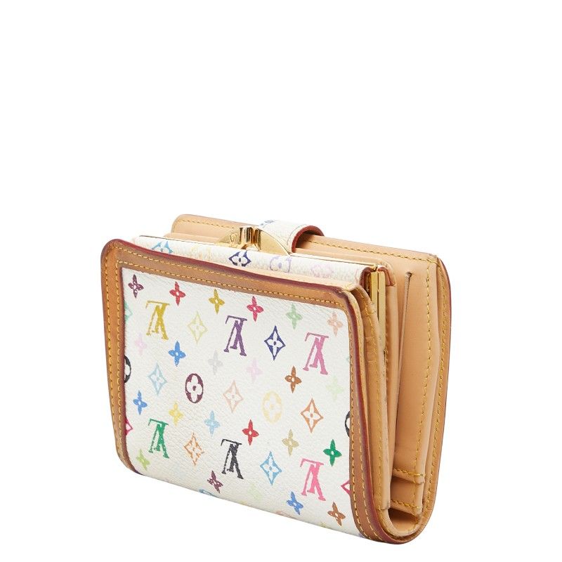 Louis Vuitton Multicolor Porto Monet Bie Viennois Bifold Wallet Multi Leather — view 2