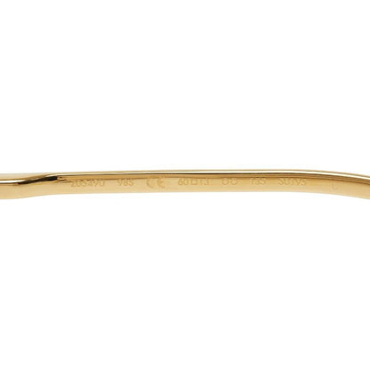 Louis Vuitton Logo Sunglasses Brown Gold Plated Resin 1- Eyewear — view 5