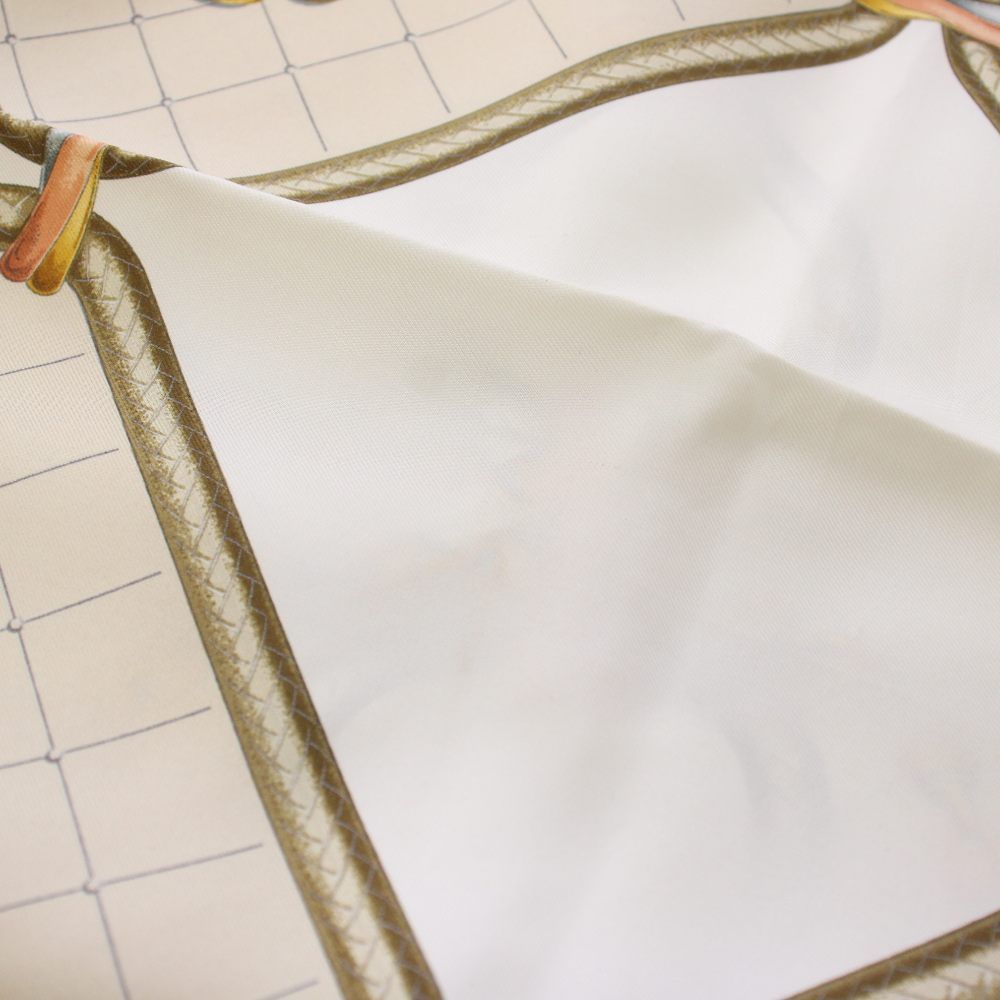 Cartier Must de Cartier Scarf Silk All Over Pattern Beige TK — view 6