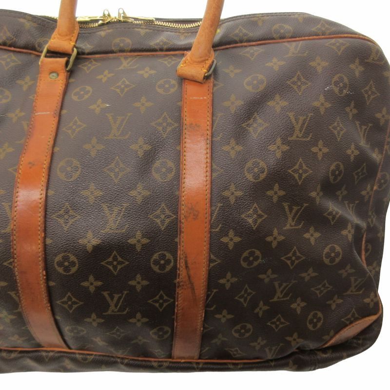 Louis Vuitton Vintage Monogram Sirius 55 Travel Bag Brown Stk — view 7