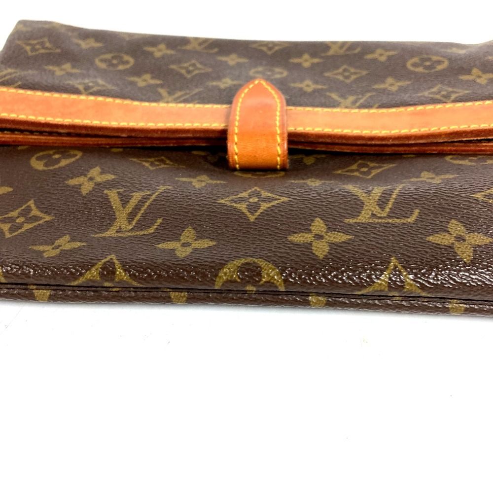 Louis Vuitton Clutch Pochette Prianto Monogram Canvas Brown — view 5