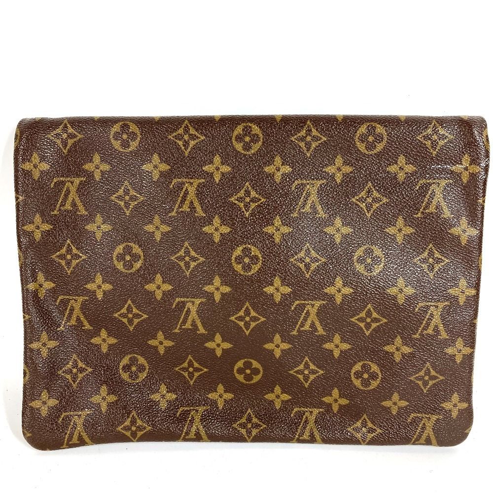 Louis Vuitton Clutch Pochette Prianto Monogram Canvas Brown — view 2