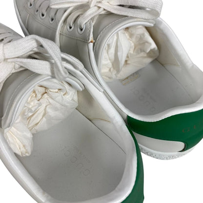 Gucci Sneakers Logo Cat Leather Green — view 4