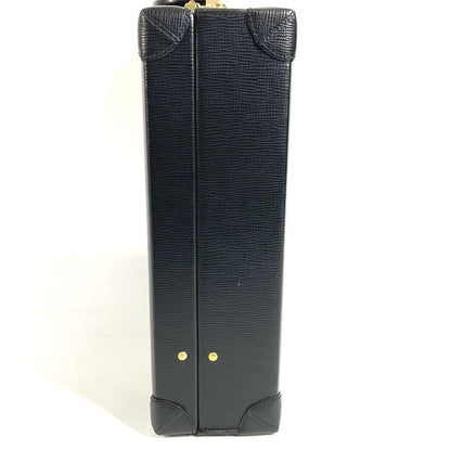 Loewe Handbag Logo Anagram Attache Case Leather Black — view 6