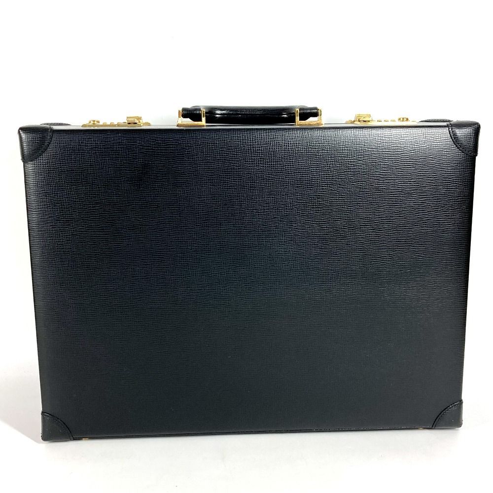 Loewe Handbag Logo Anagram Attache Case Leather Black — view 2