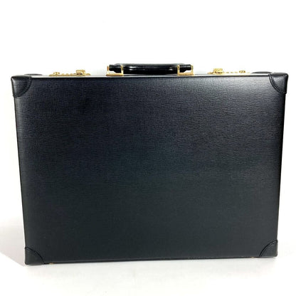 Loewe Handbag Logo Anagram Attache Case Leather Black — view 2