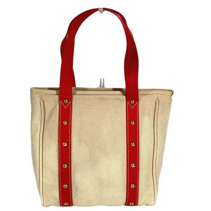 Louis Vuitton Shoulder Bag Cabas MM Canvas Beige — view 2