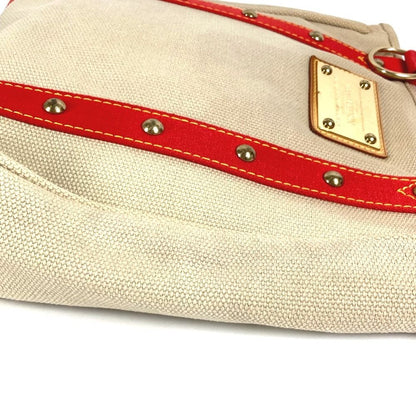 Louis Vuitton Shoulder Bag Cabas MM Canvas Beige — view 7