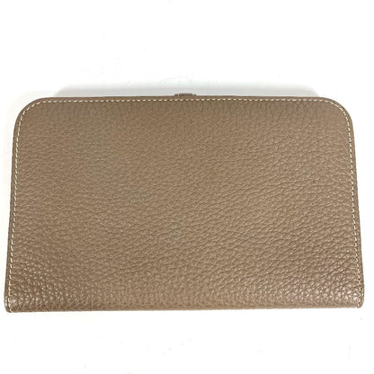 Hermes Wallet Dogon Duo GM Togo Etoupe Gray — view 6