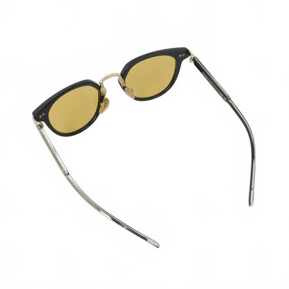 Prada Sunglasses Eyewear Frame Color Lens Spr 49 Black Gold — view 3