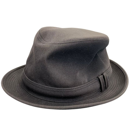 Hermes Hat Logo Cotton Gray