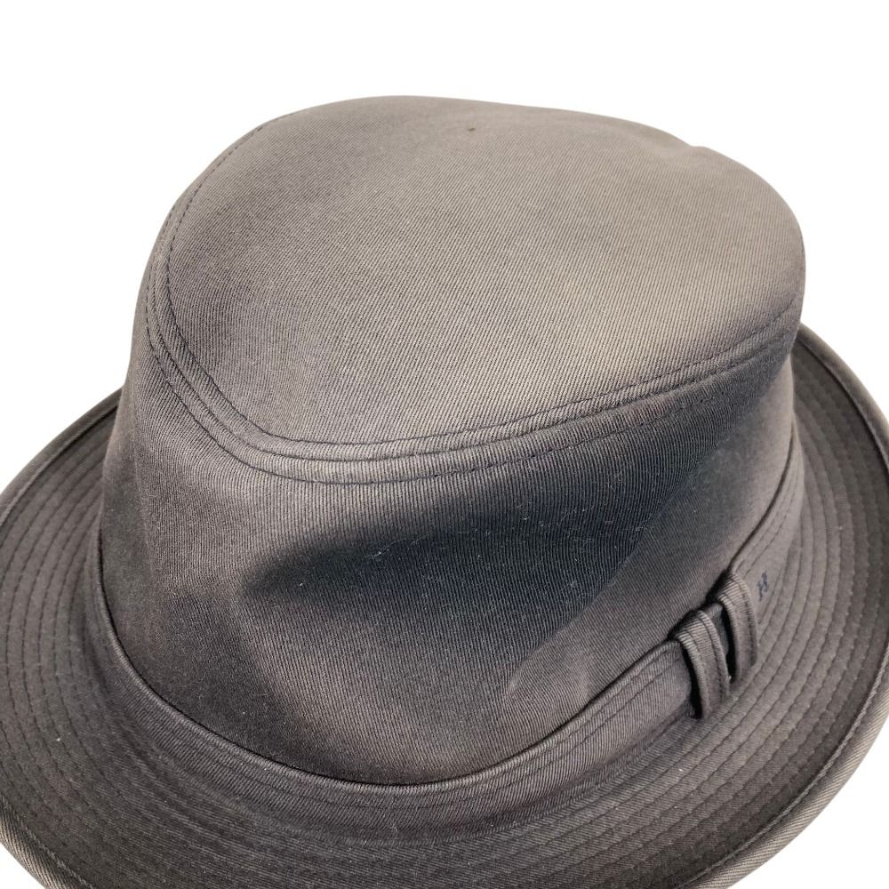 Hermes Hat Logo Cotton Gray — view 2