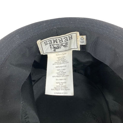 Hermes Hat Logo Cotton Gray — view 8