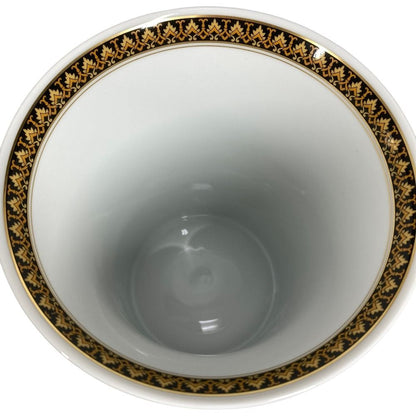 Versace Vase Flower Base Ceramic White — view 8