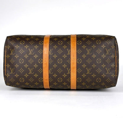 Louis Vuitton Keepall 45 Boston Bag Monogram Brown — view 2