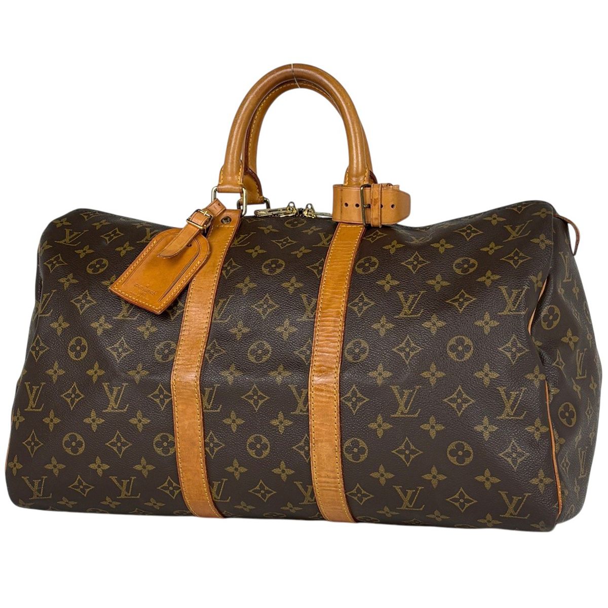 Louis Vuitton Keepall 45 Boston Bag Monogram Brown