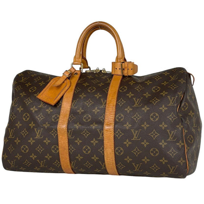 Louis Vuitton Keepall 45 Boston Bag Monogram Brown