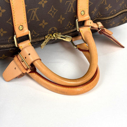 Louis Vuitton Keepall Bandouliere 50 2-Way Boston Bag Monogram Brown — view 6