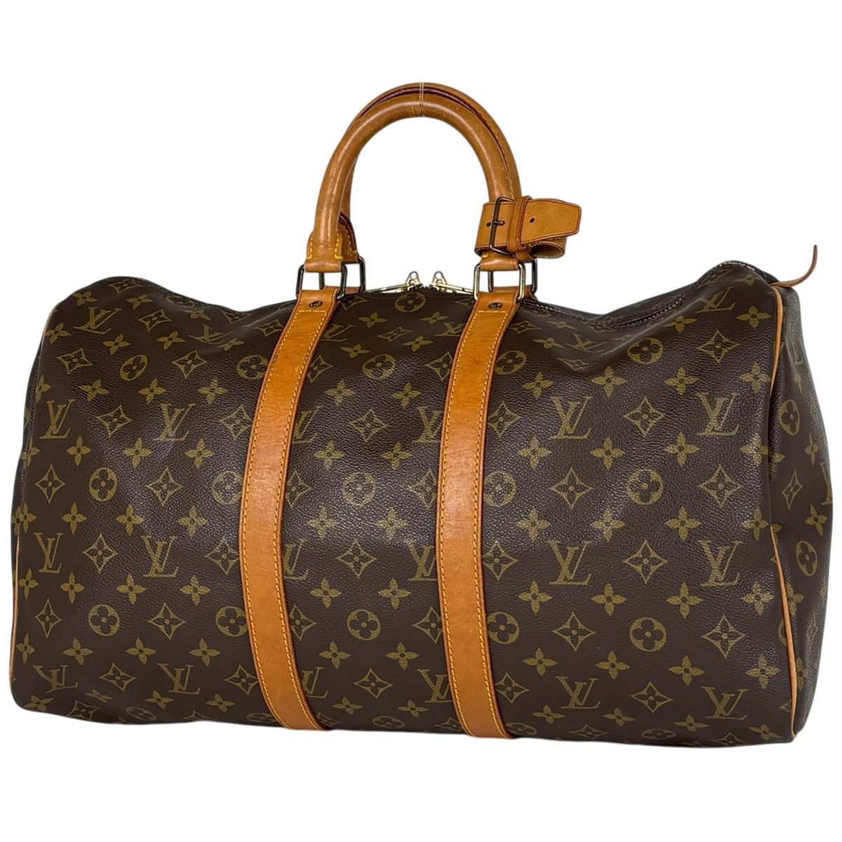 Louis Vuitton Keepall 45 Boston Bag Monogram Brown