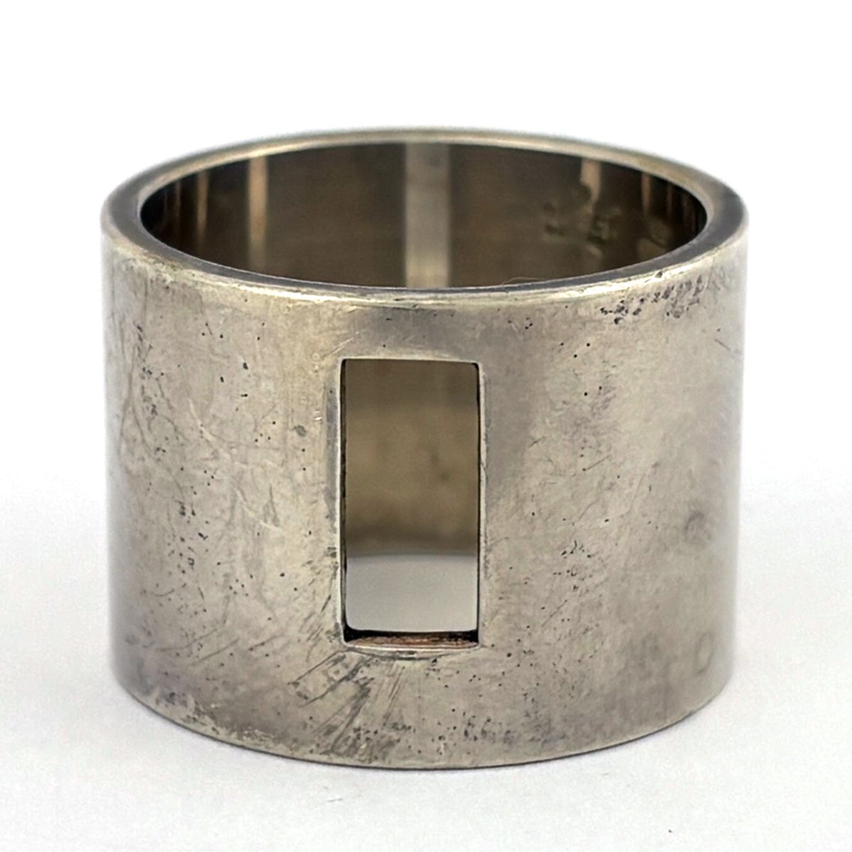 Gucci Wide Snake Band Ring 925 Sterling Silver — view 2