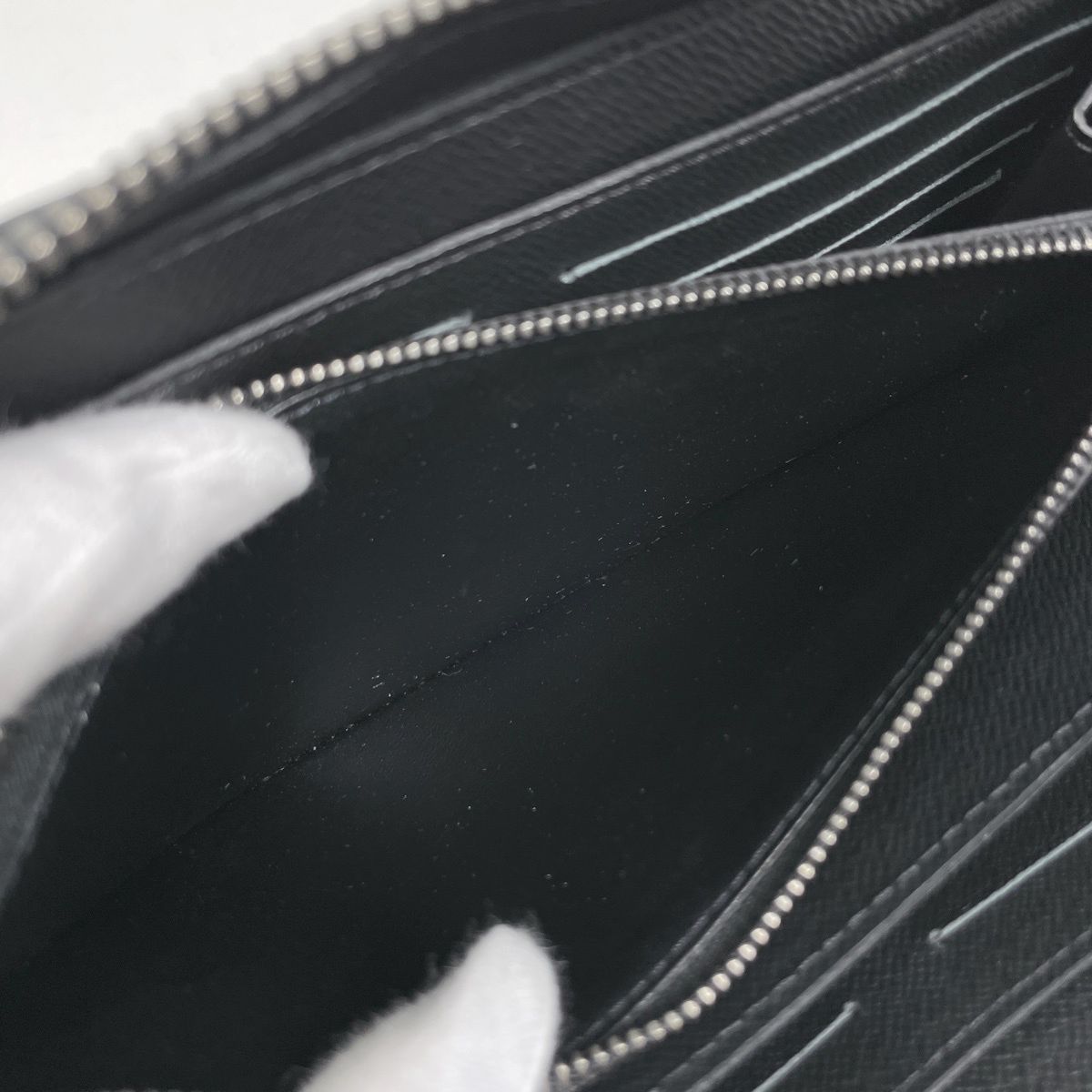 Louis Vuitton Zippy XL Wallet Monogram Eclipse Noir — view 7