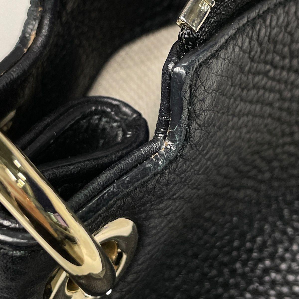 Gucci Soho Handbag Leather Black — view 5