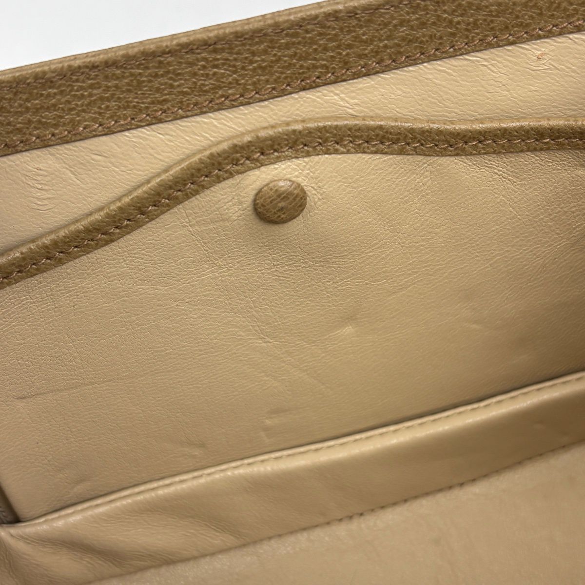 Gucci Bamboo Handbag 2-Way Vintage Leather Beige — view 8