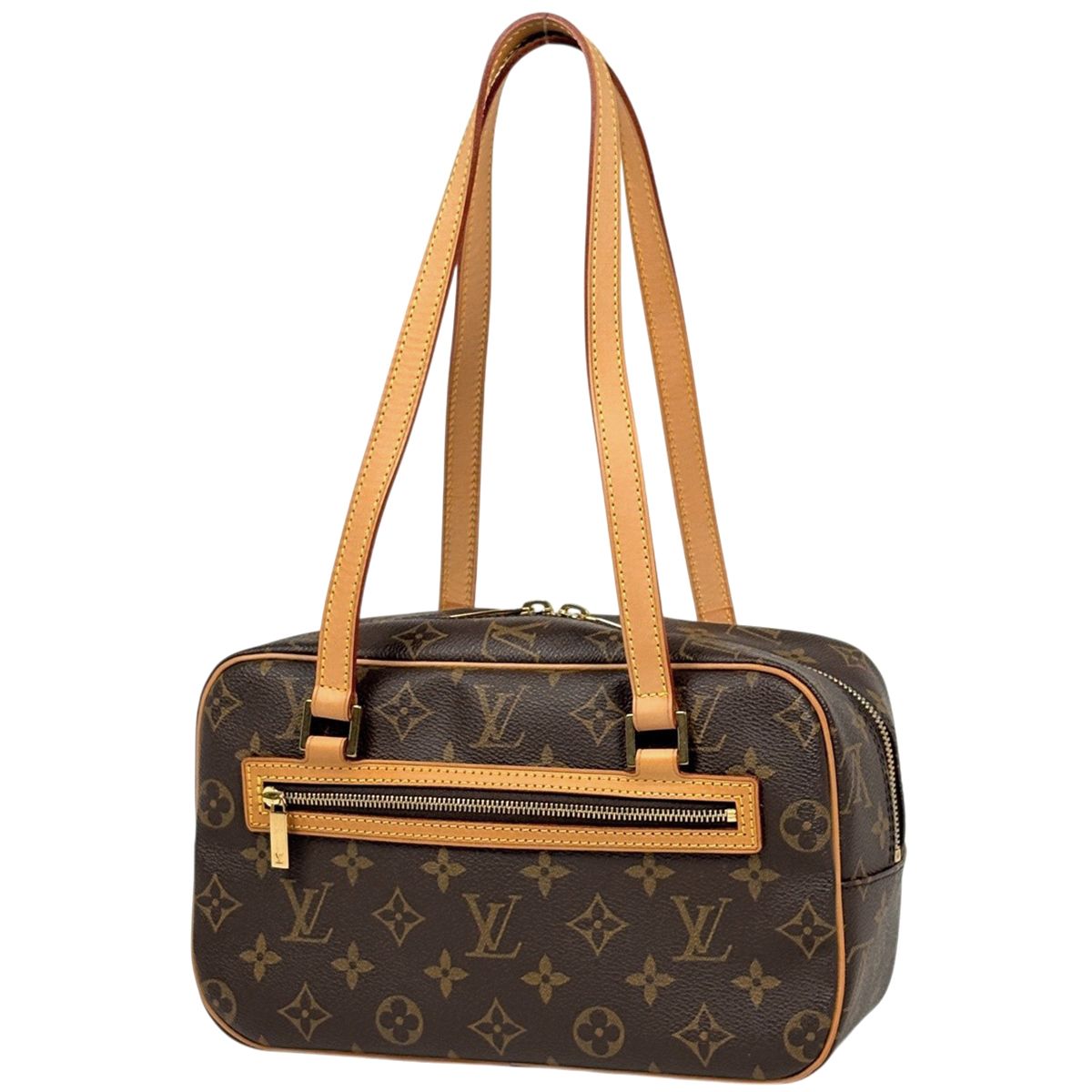 Louis Vuitton City MM Shoulder Bag Monogram Brown